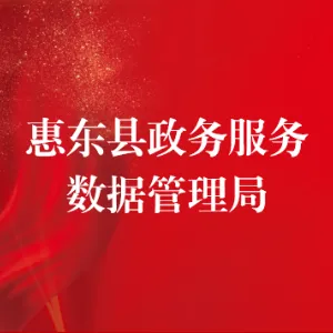 惠东县政务服务数据管理局