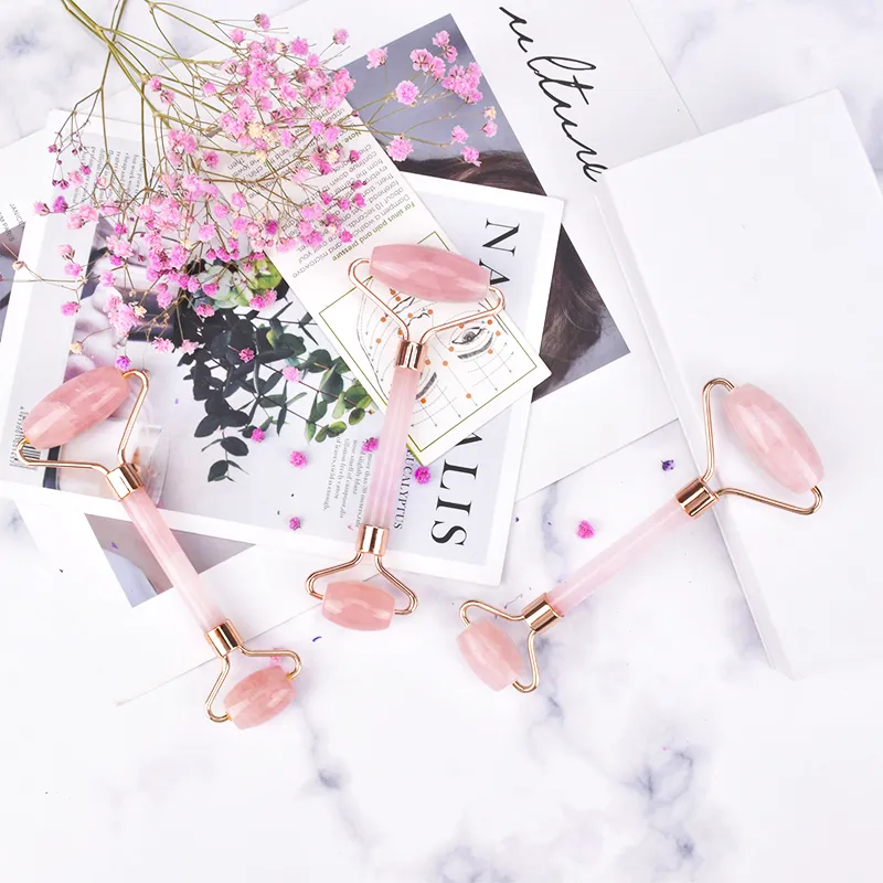 rose quartz roller