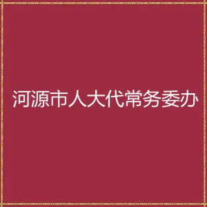 河源市人民代表大会常务委员会办公室