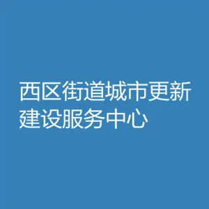 中山市西区街道城市更新和建设服务中心