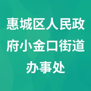 惠城区人民政府小金口街道办事处