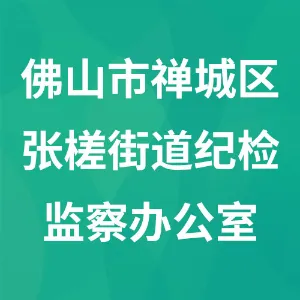 佛山市禅城区张槎街道纪检监察办公室