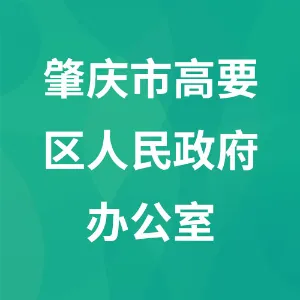 肇庆市高要区人民政府办公室