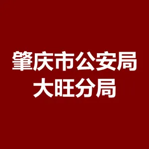 肇庆市公安局大旺分局
