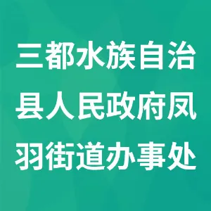 三都水族自治县人民政府凤羽街道办事处