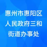 惠州市惠阳区人民政府三和街道办事处